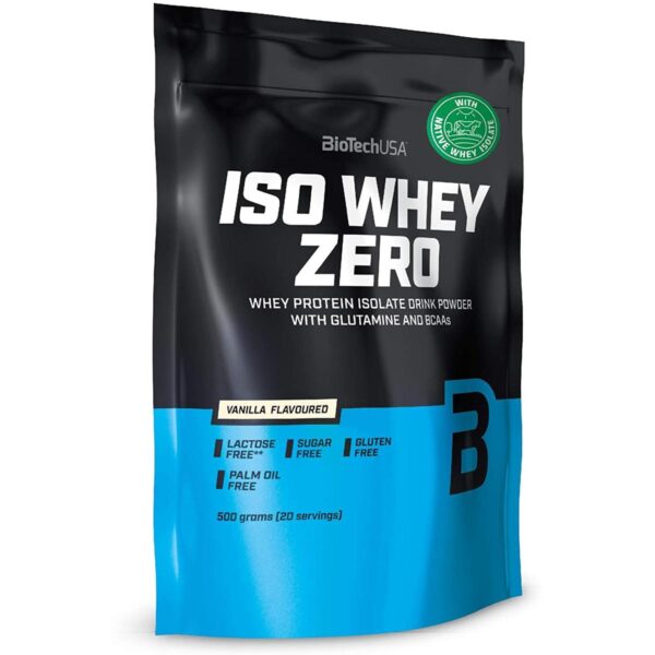 BioTech USA | Iso Whey Zero - 500g Vanille