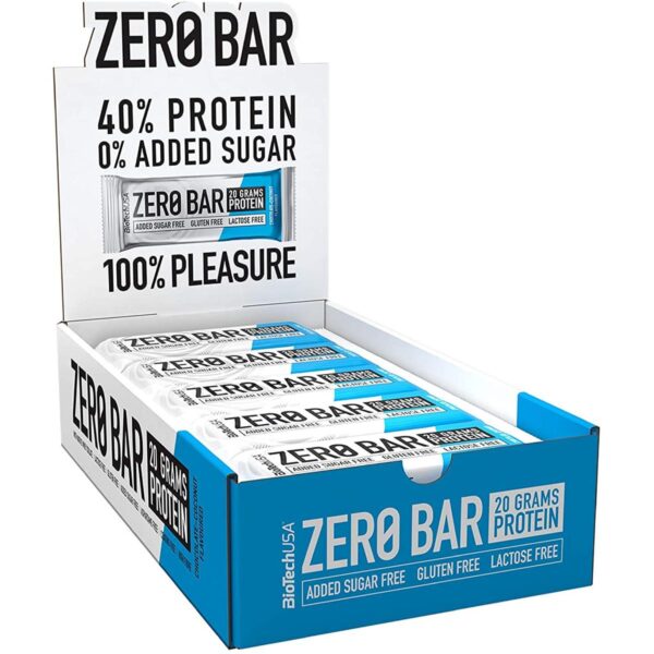 BioTech USA | Zero Bar (20x50g) Chocolate Coconut