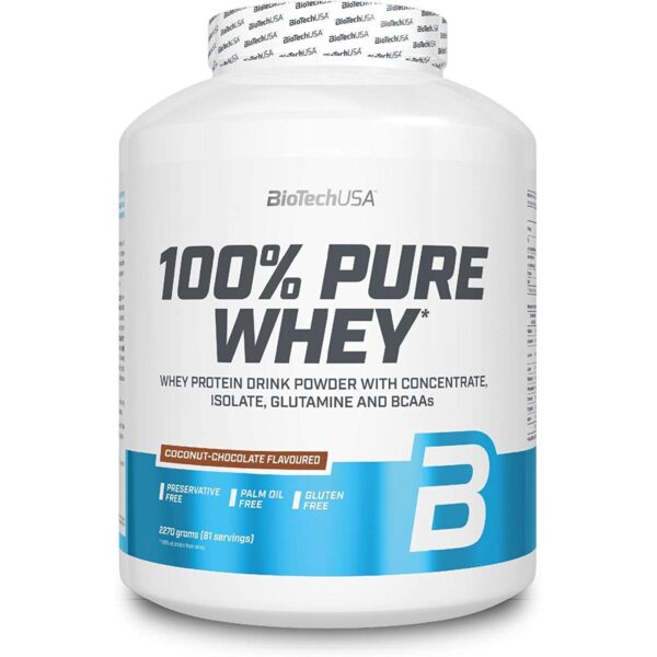 BioTech USA | 100% Pure Whey - 2270g Coconut Choco