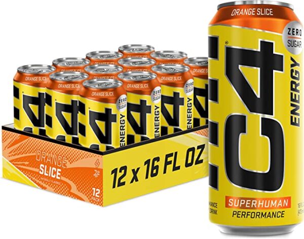 Cellucor C4 Carbonated 12 x 473ml Orange Slice