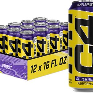 Cellucor C4 Carbonated 12 x 473ml Purple Frost