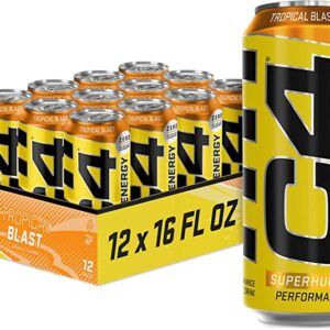 Cellucor C4 Carbonated 12 x 473ml Tropical Blast