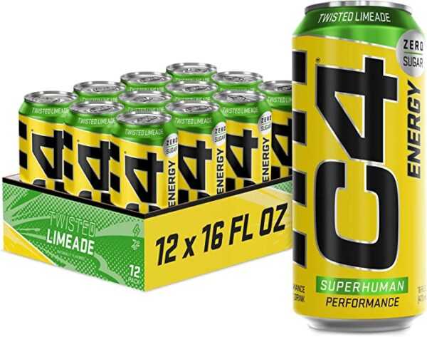 Cellucor C4 Carbonated 12 x 473ml Twisted Limeade