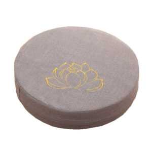 The Fitness Outlet | Sitzkissen/Zafukissen fuer Meditation - Lotus Grau