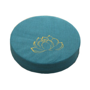 The Fitness Outlet | Sitzkissen/Zafukissen fuer Meditation - Lotus Blau