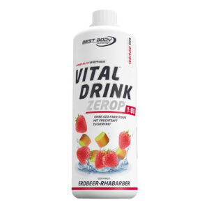 Best Body | Vital Drink 1:80 - 1000ml Erdbeere-Rhabarber