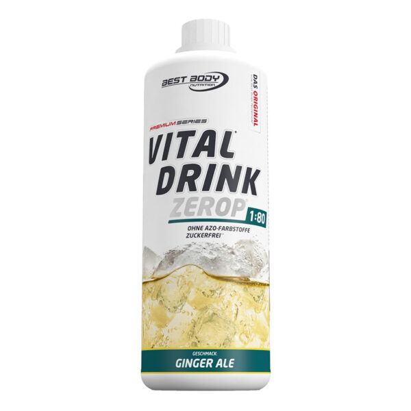 Best Body | Vital Drink 1:80 - 1000ml Ginger Ale