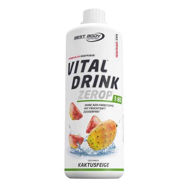 Best Body | Vital Drink 1:80 - 1000ml Kaktusfeige