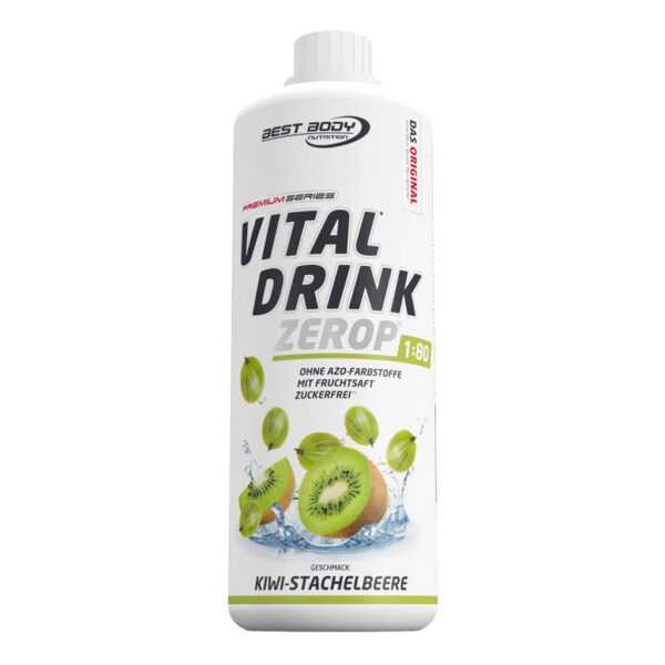 Best Body | Vital Drink 1:80 - 1000ml Kiwi Stachelbeere