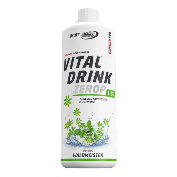 Best Body | Vital Drink 1:80 - 1000ml Waldmeister