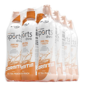 Best Body | Sports Drink mit L-Carnitin - 12x500ml Ice Tea Peach