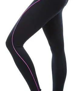 Gold's Gym | Ladies Long Tight Pants - Schwarz/Pink S