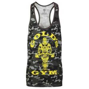 Gold's Gym | Muscle Joe Premium Tank Camo - Black M