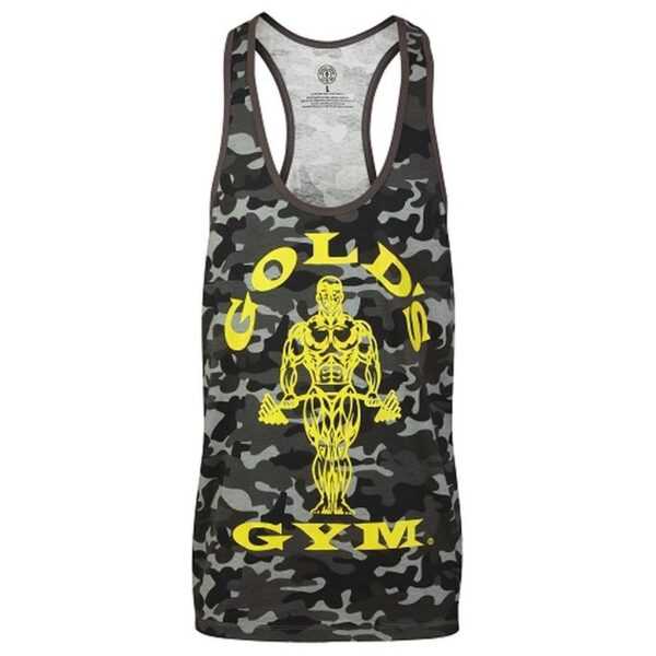 Gold's Gym | Muscle Joe Premium Tank Camo - Black M