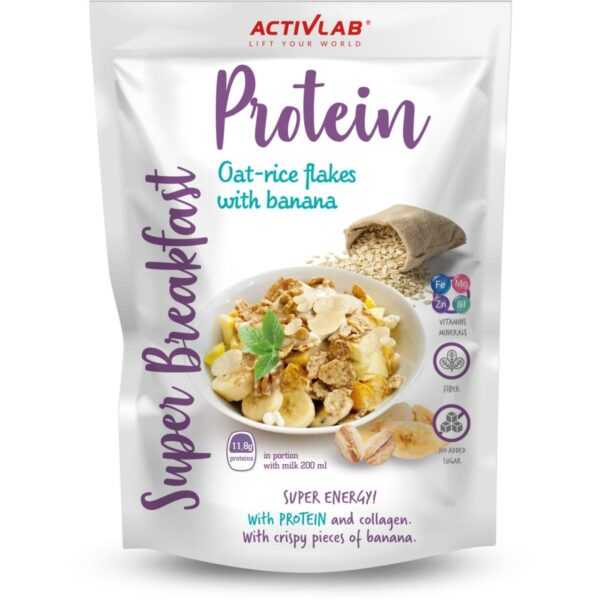 Activlab | Protein Breakfast - 300g Banana Reis- & Haferflocken