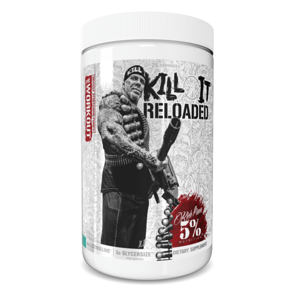 Rich Piana | 5% Nutrition Kill it RELOADED Booster - 513g Fruit Punch