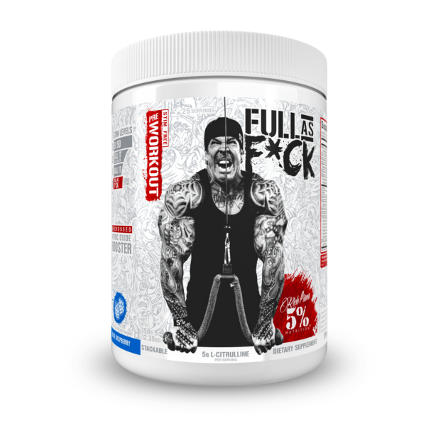 Rich Piana | 5% Nutrition Full as F*ck Legendary - 375g Blue Raspberry