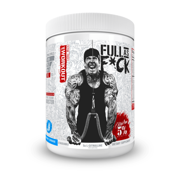 Rich Piana | 5% Nutrition Full as F*ck Legendary - 375g Blueberry Lemonade