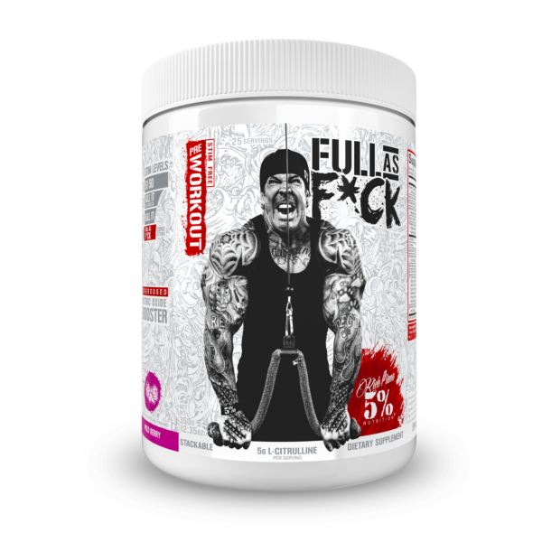 Rich Piana | 5% Nutrition Full as F*ck Legendary - 375g Wildberry