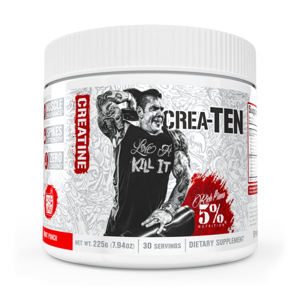 Rich Piana | 5% Nutrition CREA-10 - 249g Fruit Punch