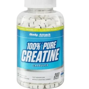 Body Attack | Pure Creatine - 240 Kapseln