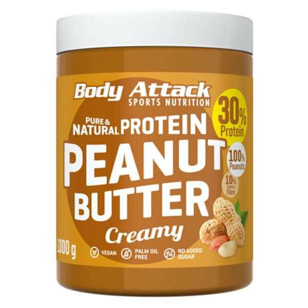 Body Attack | Peanut Butter - 1000g Creamy