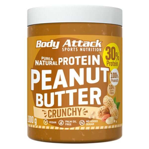 Body Attack | Peanut Butter - 1000g Crunchy