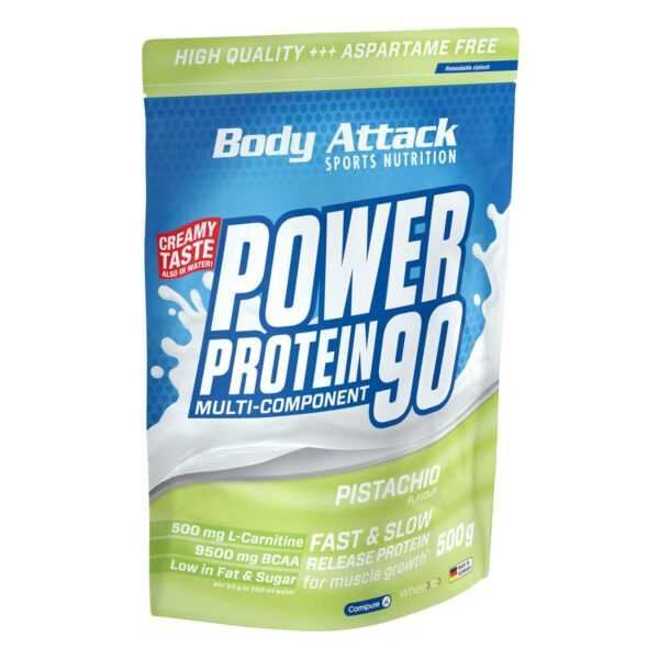 Body Attack Power Protein 90 - 500g Pistachio Cream