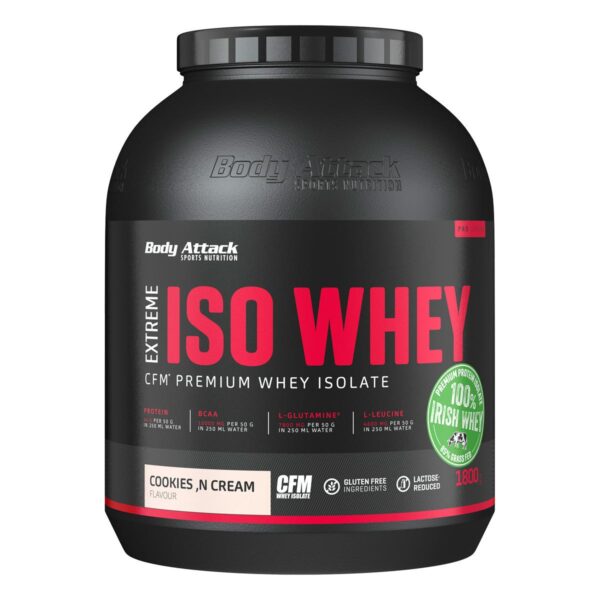 Body Attack | Extreme ISO WHEY - 1800g Cookies