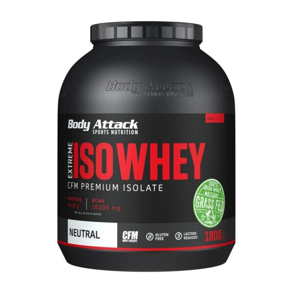 Body Attack | Extreme ISO WHEY - 1800g Neutral