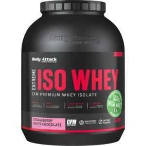 Body Attack | Extreme ISO WHEY - 1800g Strawberry White Chocolate