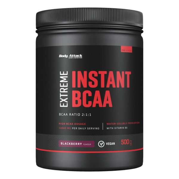 Body Attack | Instant BCAA Extreme - 500g Blackberry