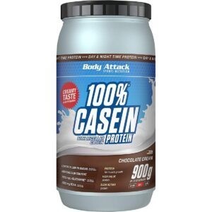 Body Attack | 100% Casein Protein - 900g Chocolate Cream