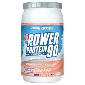 Body Attack | 100% Casein Protein - 900g Strawberry Banana