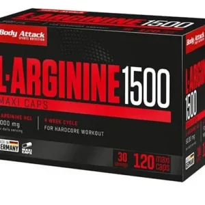 Body Attack | L-Arginin 1500 - 120 Kapseln