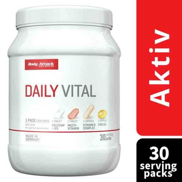 Body Attack Daily Vital 30 Packs