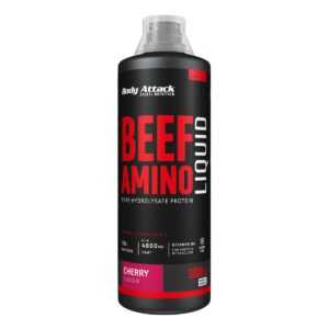 Body Attack | Beef Amino Liquid - 1000ml Cherry