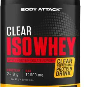 Body Attack | Clear Iso Whey - 900g Ice Tea Lemon