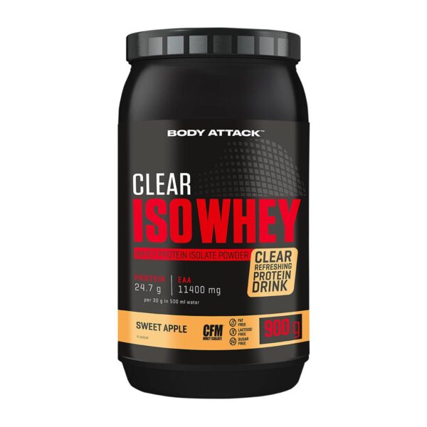 Body Attack | Clear Iso Whey - 900g Sweet Apple