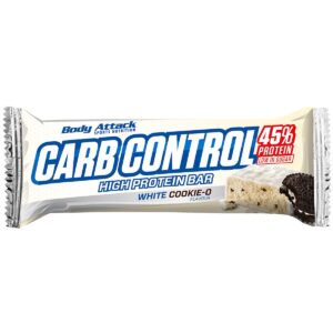 Body Attack Carb Control - Proteinriegel 100g (15 Riegel) White Cookie