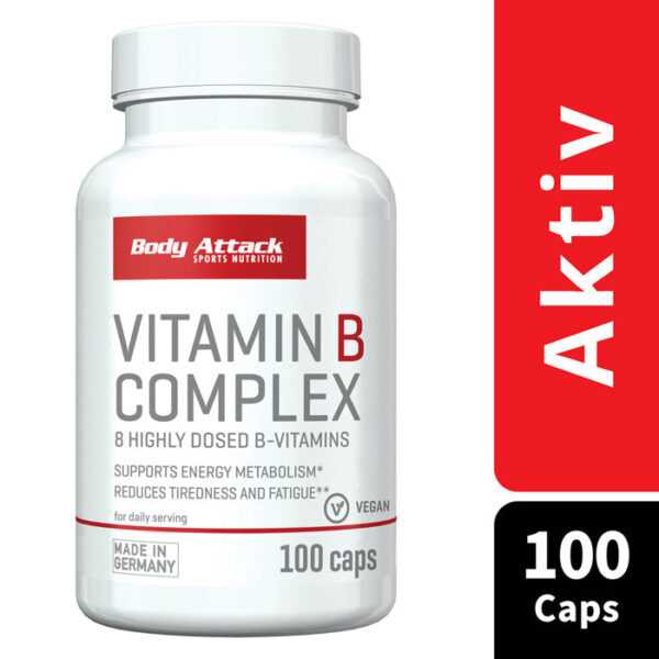 Body Attack | B-Complex - 100 Kapseln