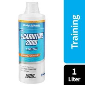 Body Attack | L-Carnitine Liquid - 1000ml Orange