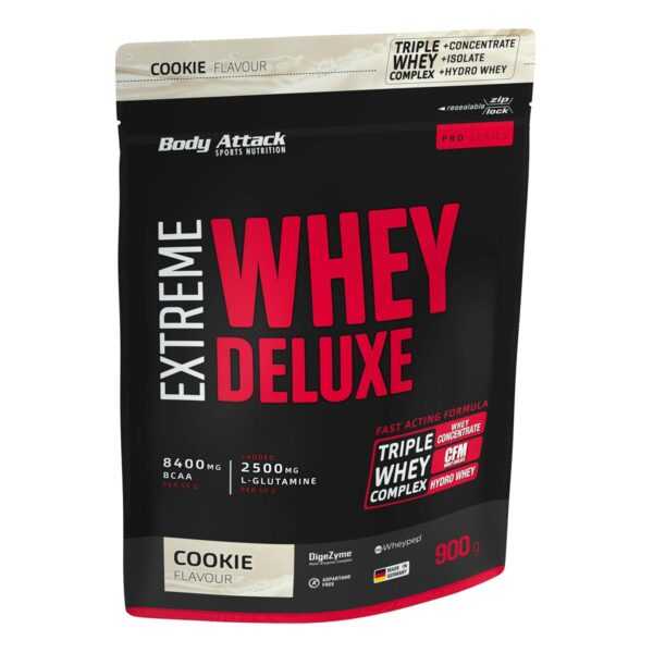 Body Attack Extreme Whey Deluxe - 900g Cookies & Cream