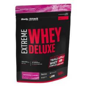 Body Attack Extreme Whey Deluxe - 900g Amarena Cherry Cream