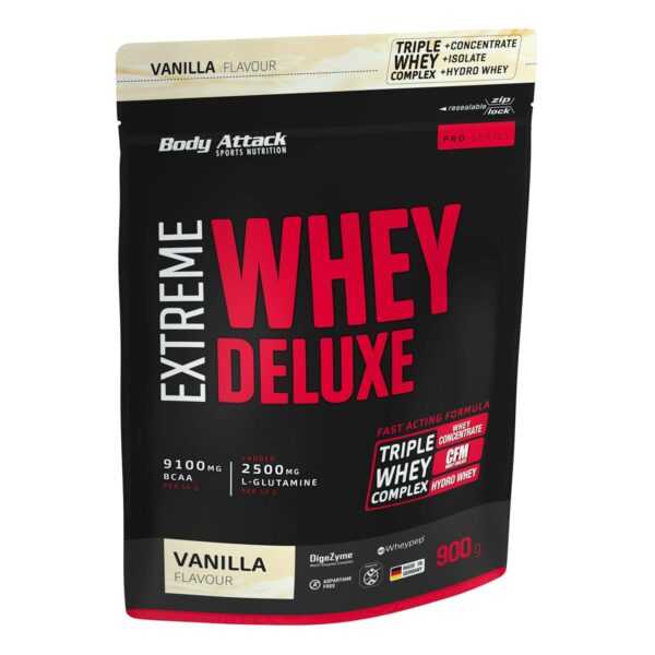 Body Attack Extreme Whey Deluxe - 900g Vanille