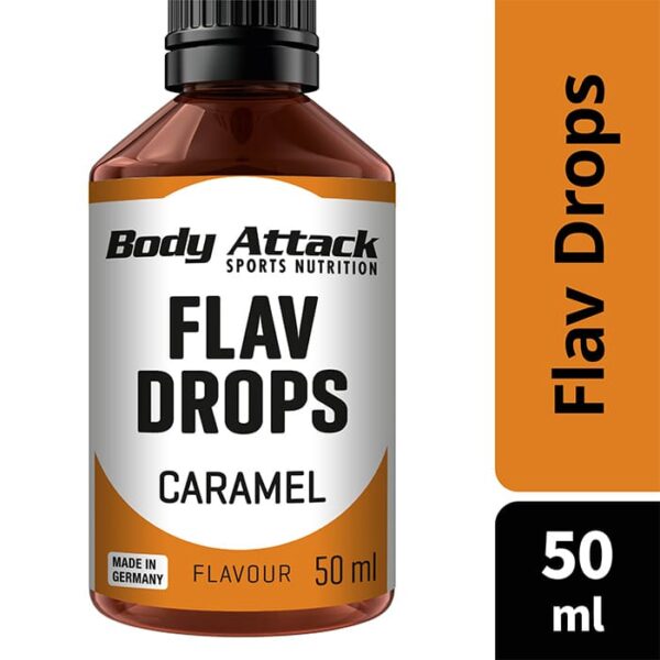 Body Attack | Flavour Drops - 50ml Vanilla