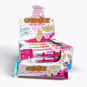 Grenade | Protein Bar (12x60g) Bithday Cake