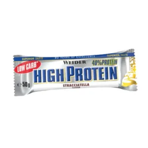 Weider | Low Carb High Protein 40% Riegel (24x50g) Stracciatella