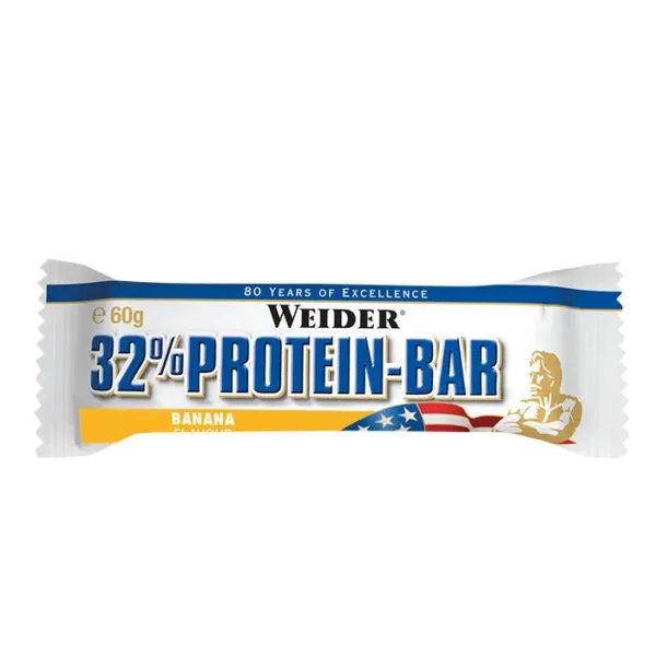 Weider | 32% Protein Bar (24x60g) Banane