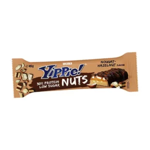 Weider | Yippie Nuts Bar (12x45g) Nougat Hazelnut